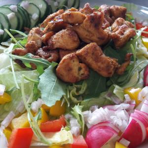 Kipshoarma Salade