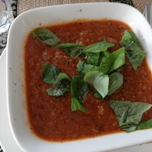 Tomaten puntpaprika soep