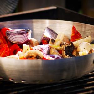 Vegetarische Oosterse wok 