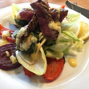 Barbecue Biefstuksalade