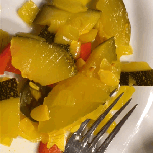 Courgette's ingemaakt zoetzuur 