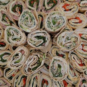 Gegrilde wrap met tonijn 